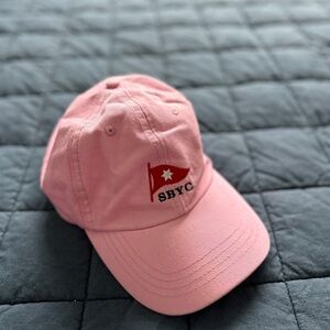 Pink SBYC yacht club Baseball Cap